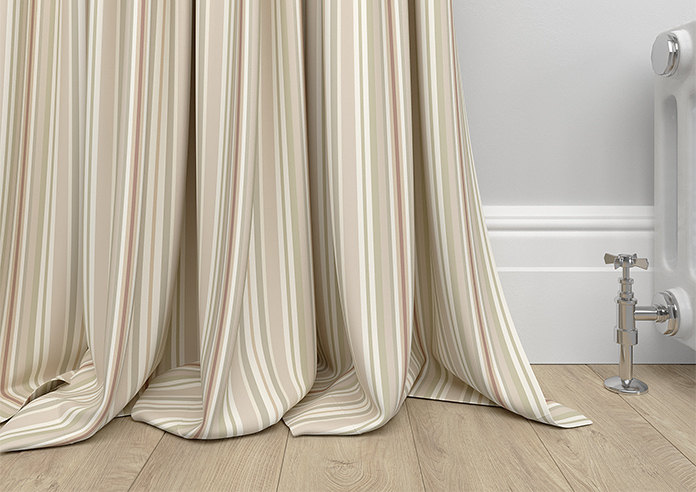 The British Stripe Co. Elizabeth, Dover No.1 - Made to Measure Curtains - Image 6